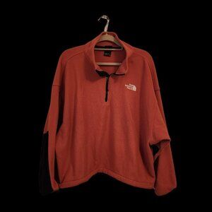 The North Face Coral Fleece Quarter Zip - Size XXL